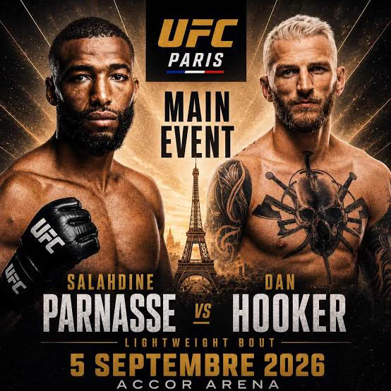 UFC Paris 2026 : Parnasse vs Hooker, Accor Arena