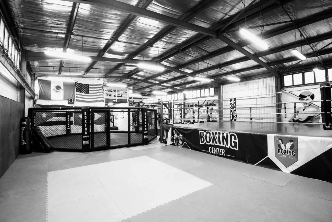 Salle Boxing Center Ramonville-Saint-Agne, espace d'entraînement MMA